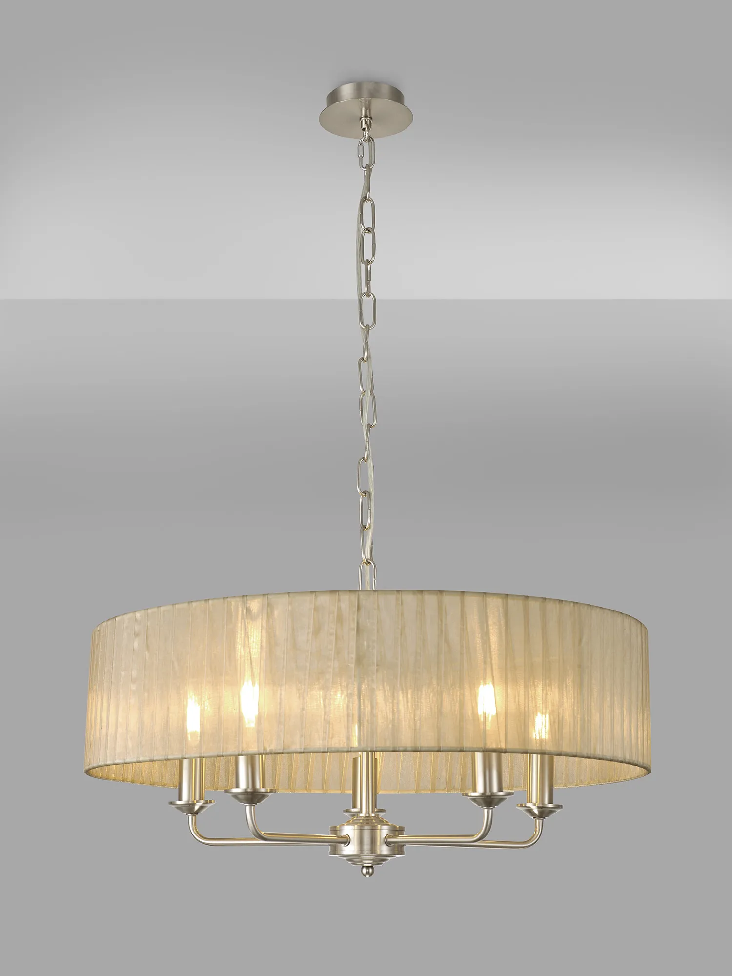 Banyan SN SB Ceiling Lights Deco Multi Arm Fittings